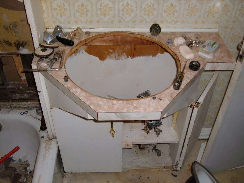 Fixing the Retro-House plumbing.