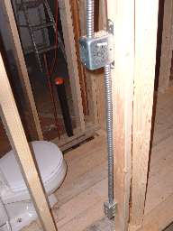 A proper water closet eventually insulated for privacy