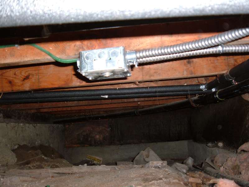 Fixing the Retro-House electrical.