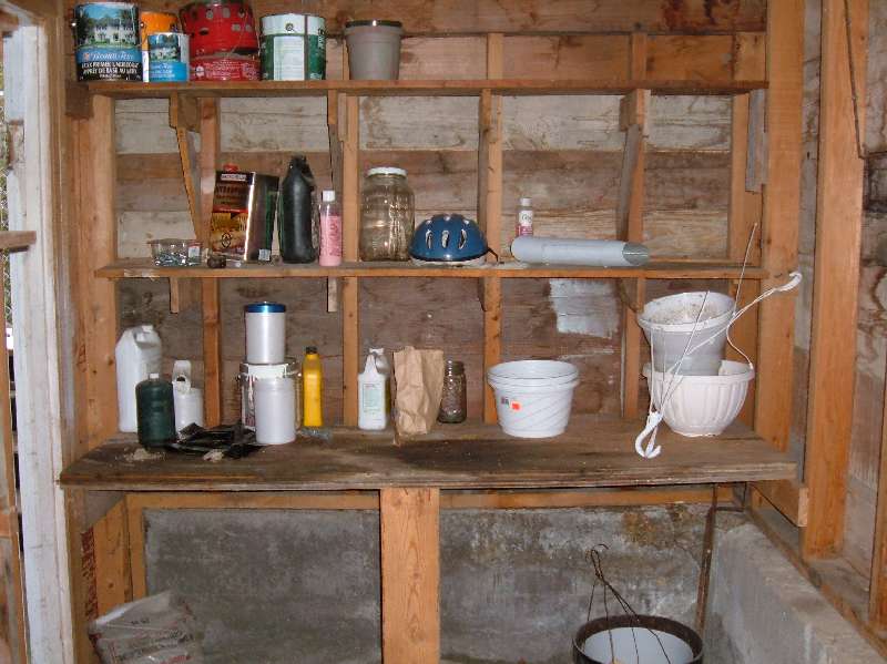 Original Retro-House storage sheds.