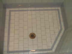 Shower tiling