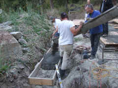 Cottage footings