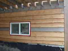 Carport siding