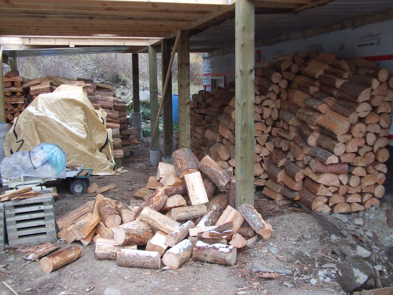 Deck Firewood.