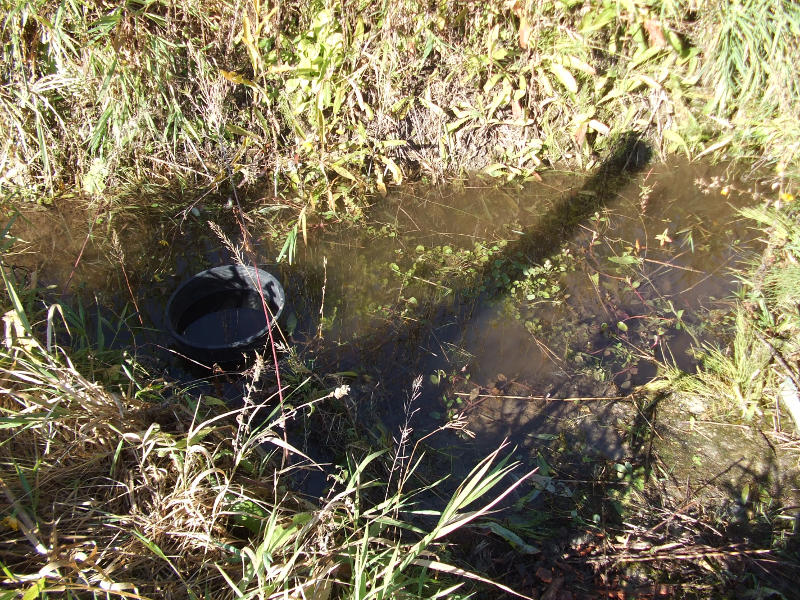 Silt Basin and Munge Filter.