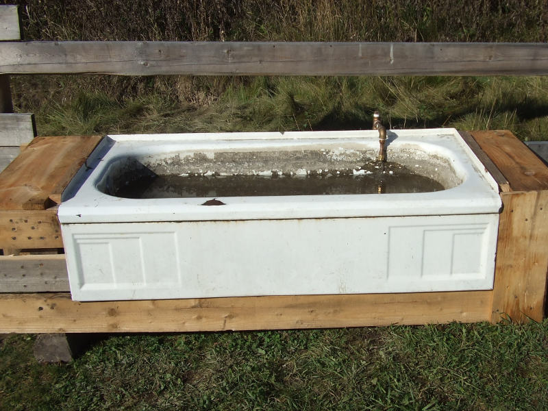 Silt Basin and Munge Filter.