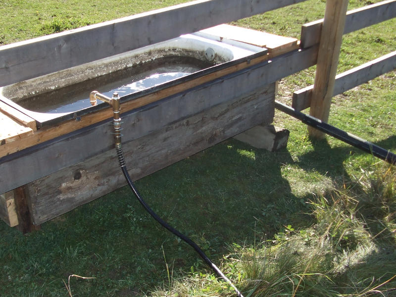 Silt Basin and Munge Filter.