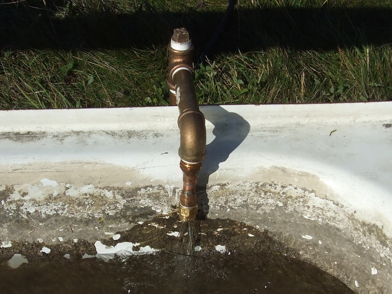 Silt Basin and Munge Filter.