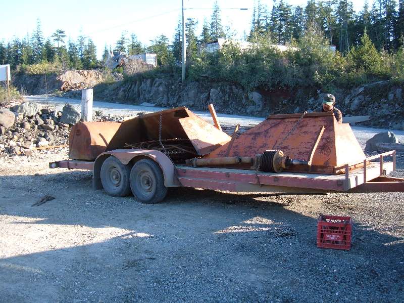 The Trailer Carried The Hoppers.