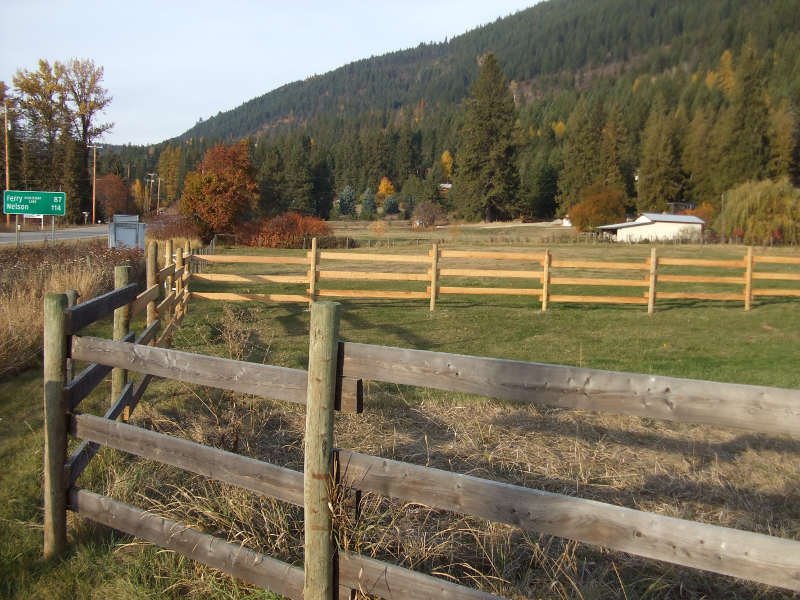 Replacing The Barbwire Fences.