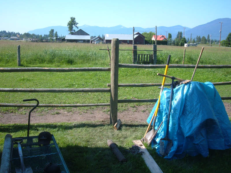 Reparing Old Fences.