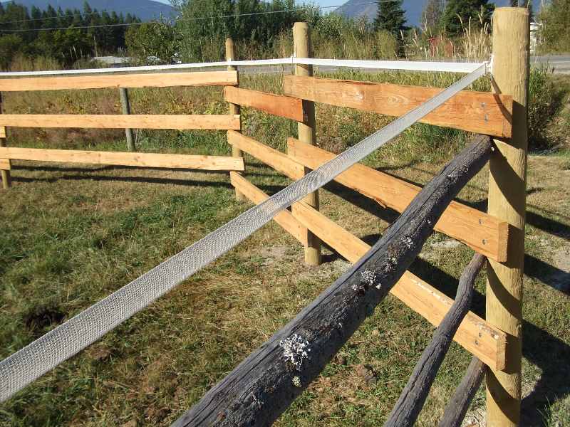 Fencing The South-Front Pasture.