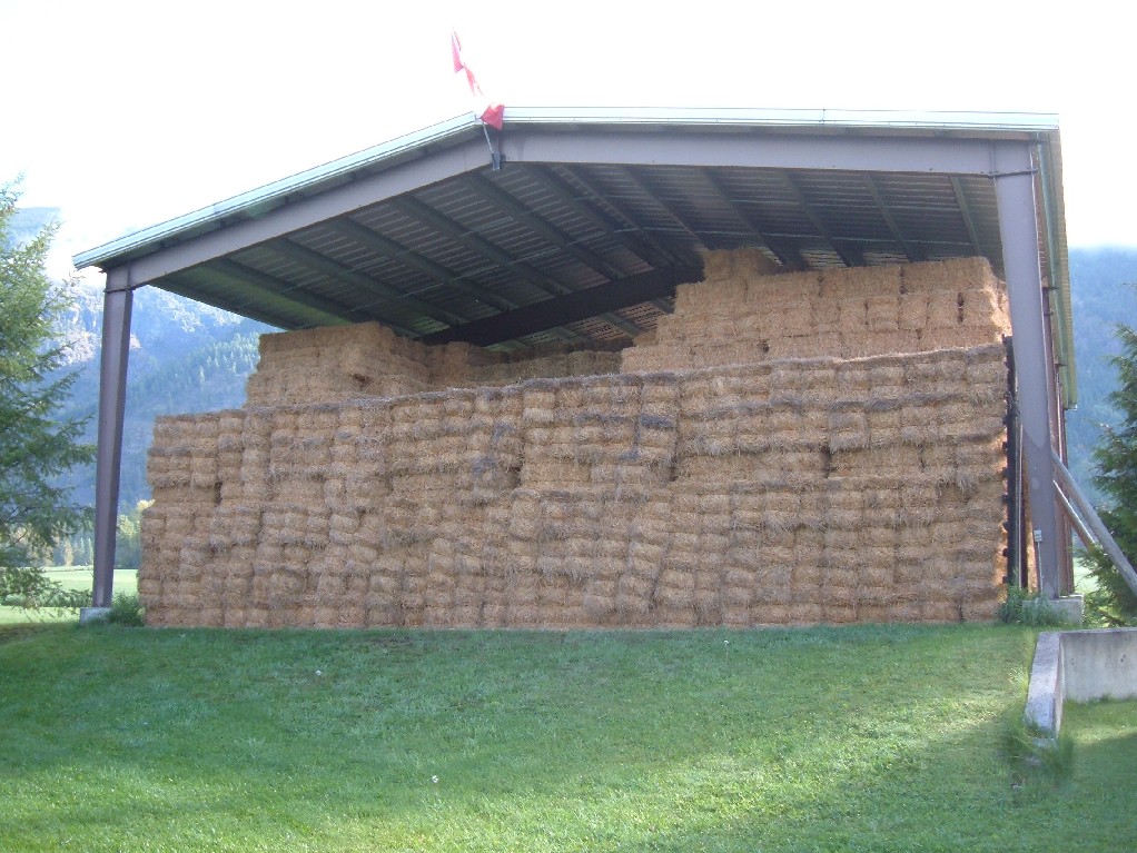 This Is A Big Hay Shed.