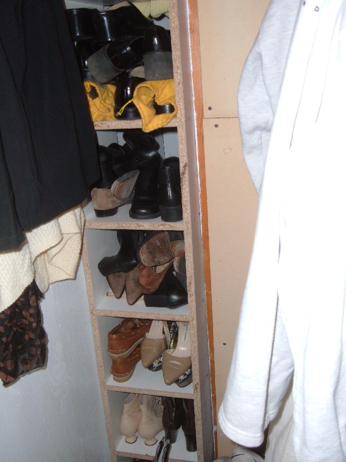 Left-over peices shoe nook.