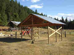 Second loafing shed