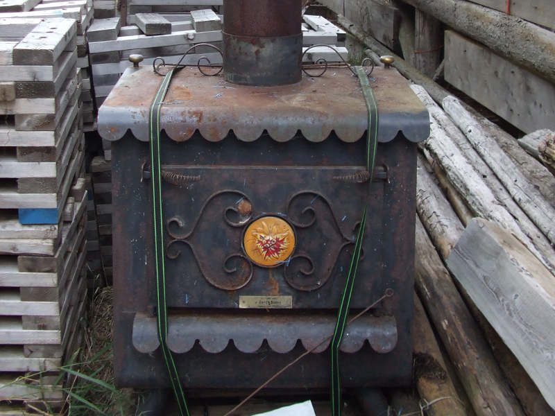 The Old Wood Stove.