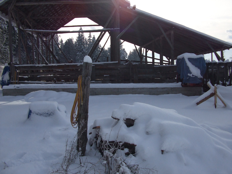 Sawmill Shut Down For Winter.