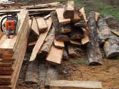 Sawmill waste slag