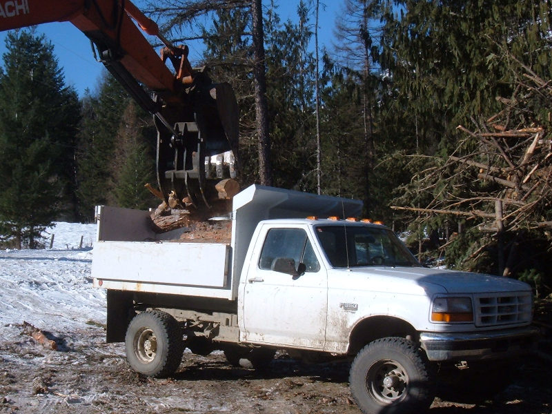 Firewood Reclaim From Logging Job.