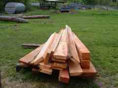 First sawn lumber