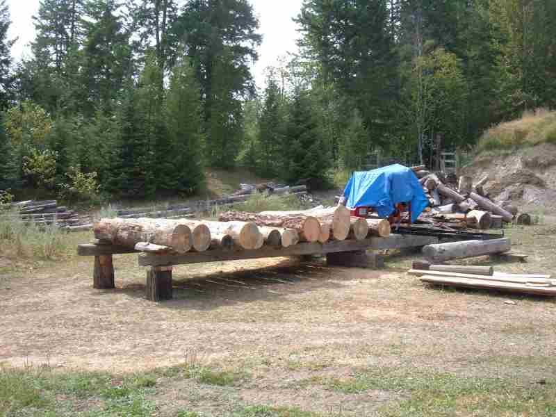 Sawmill Logdeck.