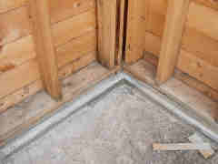 Tri-Shed concrete