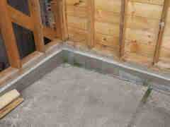 Tri-Shed concrete
